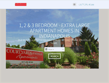 Tablet Screenshot of courtyardsonline.com